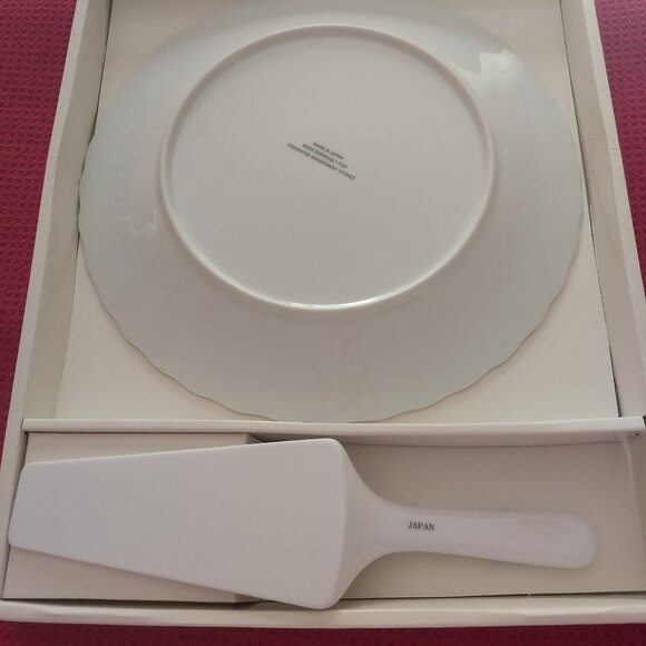 Vintage Floral Cake  Serving Platter  Japan - Picture 5 of 8